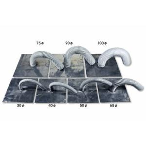 TS鉛ドレン ヨコ型 30φ〜50φ 排水 防水 建築資材 屋上 改修工事 戸建新築工事