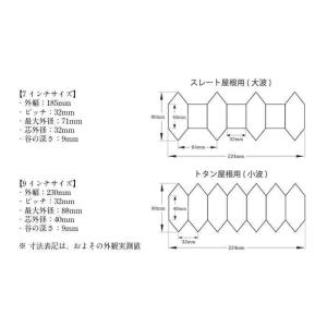 特殊ローラー トタン屋根用 7インチ ハンドル...の詳細画像2