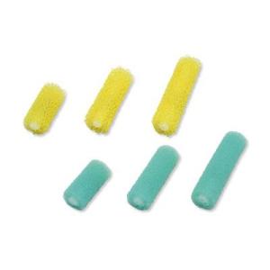 ミニスモール マスチックローラー FC 3インチ・4インチ グリーン（細目）（1本入）DIY 塗装 スポンジ 砂骨 防水 塗料 ペンキ