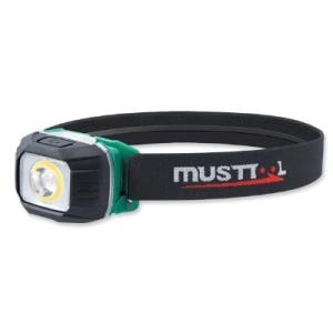 充電式LEDヘッドライト MHL-F601RD 600LM（916-44）現場 工事 アウトドア メ...