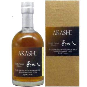 あかし 赤ワインカスク 4年 箱付き 500ml 64% シングルモルト
