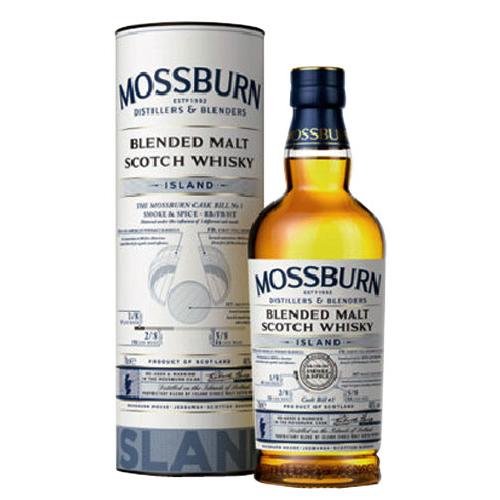 モスバーンス アイラインド ブレンディッドモルトウイスキー Cask1  46度700ml 化粧ケー...