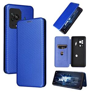 Pelanty BlackShark 5 Pro ケース 手帳型 炭素繊維調 Xiaomi Black Shark 5 Pro 携帯カバー 背面ケース