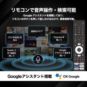 BLUEWIDE 65V型 4K HDR Go...の詳細画像4