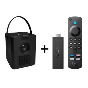 Fire TV Stick HDセット】BLUEWIDE 超短焦点 LED プロジェクター