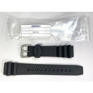 4K03JA SEIKO セイコー 20mm 純正ウレタンバンド ブラック SNK031KD/7S2...