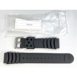 4KR3JZR SEIKO セイコー 20mm ダイバーウオッチ純正ウレタンバンド ブラック SKA...