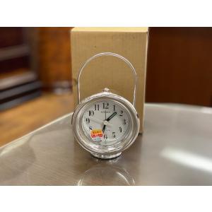 SEIKO QZ456D セイコー 置時計 クオーツクロック 茶色 年輪 デッド