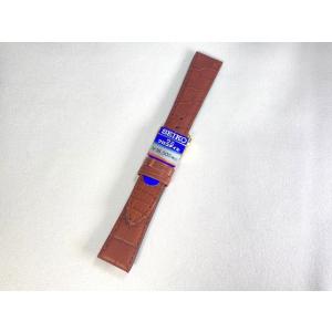 値下げ Credor クレドール ダークブラウン レザーベルト 18mm CREDOR XK70Y SEIKO クレドール 18mm 純正革ベルト クロコダイル