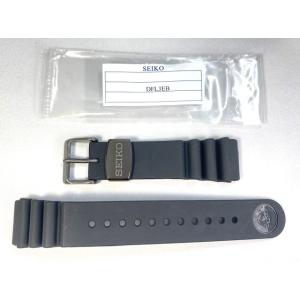DFL3EB SEIKO プロスペックス ダイバー 22mm 純正ウレタンバンド ブラック SBDD...