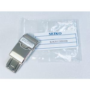 【新品】セイコー純正　エクステンション付バックル D1K6AM-BK00 SEIKO Genuine Watch Buckle Deployment Clasp 18mm D1K6AM-BK00 for