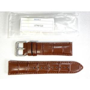 L07Y018J9 SEIKO プレザージュ 20mm 純正革ベルトバックル付