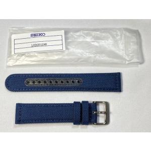 販売終了 L0DG015N0 SEIKO セイコー プロスペックス 21mm 純正ナイロン＆レザーベルト ブルー SRPC31J1/SRPC31K1用 ネコポス送料無料