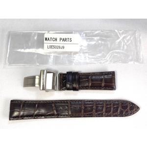 L0E5028J9 SEIKO プレザージュ 20mm 純正革ベルトバックル付 クロコダイル ブラウ...