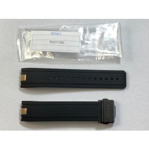 R022111M0 SEIKO アストロン 21mm 純正シリコンバンドバックル付 ブラック SBX...