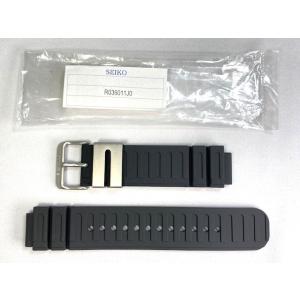 R036011J0 SEIKO プロスペックス 17mm 純正シリコンバンド ブラック SBEE00...