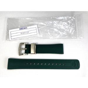R03E014J0 SEIKO プロスペックス 20mm 純正ラバーバンド グリーン SBDC133...