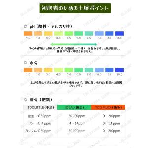 土壌水分計 pH計 肥料検知 三合一測定器 ガ...の詳細画像5