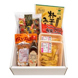 飛騨セットA あげづけ2 山家けいちゃん2 豆板1 清見ソース1