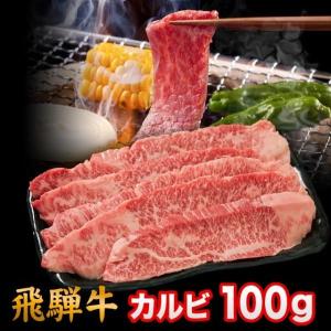 飛騨牛 焼肉 カルビ 100g A5 A4 ランク 牛肉 和牛 国産 焼肉用 焼き肉