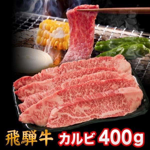 飛騨牛 焼肉 カルビ 400g 2人前 3人前 A5 A4 ランク 牛肉 和牛 国産 焼肉用 焼き肉...