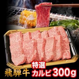 飛騨牛 焼肉 特選カルビ 300g 2人前 特上カルビ 上カルビ A5 A4 ランク 牛肉 和牛 国産 焼肉用