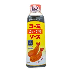 コーミ こいくちソース 500ml デラックスソース ウスターソース 濃口 こいくち 東海 名古屋の味｜takayamasatou