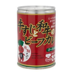牛すじと和牛のビーフカレー 1缶 さとうオリジナル ビーフ カレー