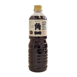 角一 飛騨 伝承 木桶 仕込 醤油 りんどう 淡口 1L しょうゆ