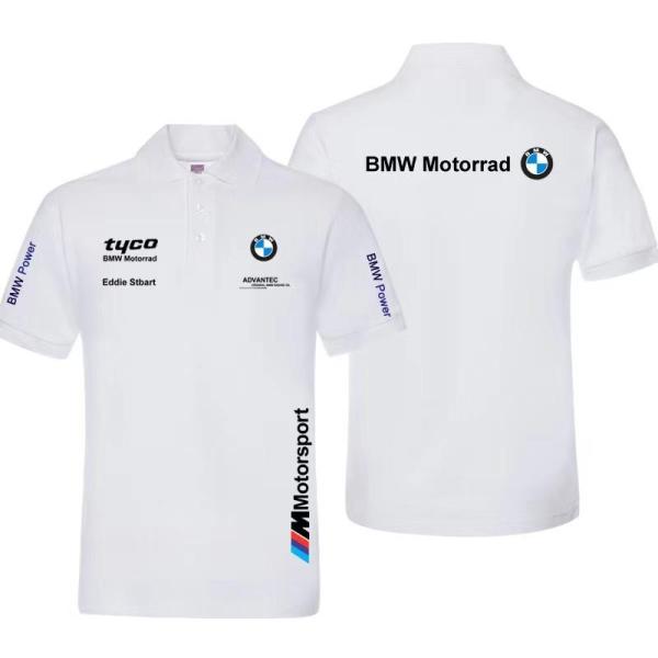 BMW F1ウェア ポロシャツ 整備屋 レーシングスーツ バイク 4S 店員 日常 修理屋 7色