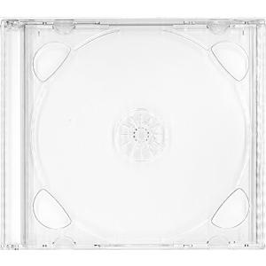 COMCOM  2DWジュエルケース 2枚収納 クリア FP-CDSW12