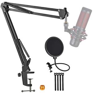For Hyperx QuadCast Sブームアームマイクスタンド，HyperX
