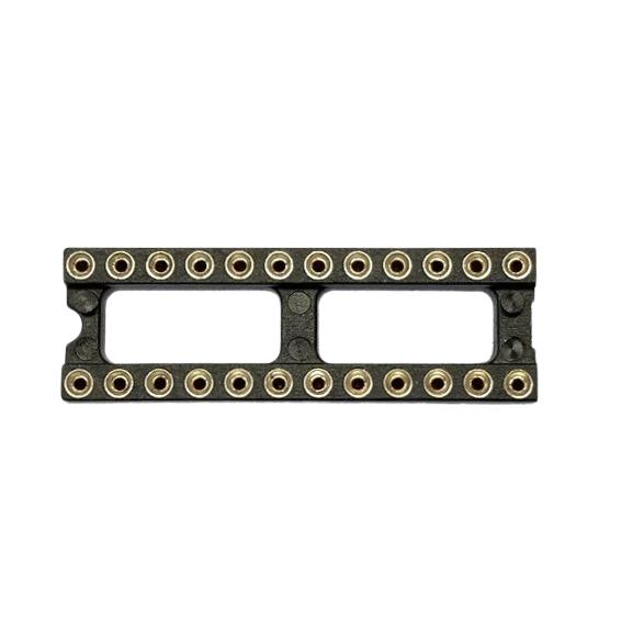 ICソケット　24pin　丸ピン