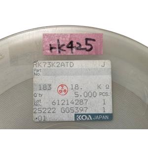 チップ抵抗器 2012size 18kΩ 5%...の詳細画像2