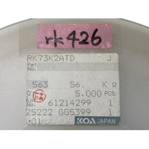 チップ抵抗器 2012size 56kΩ 5%...の詳細画像2