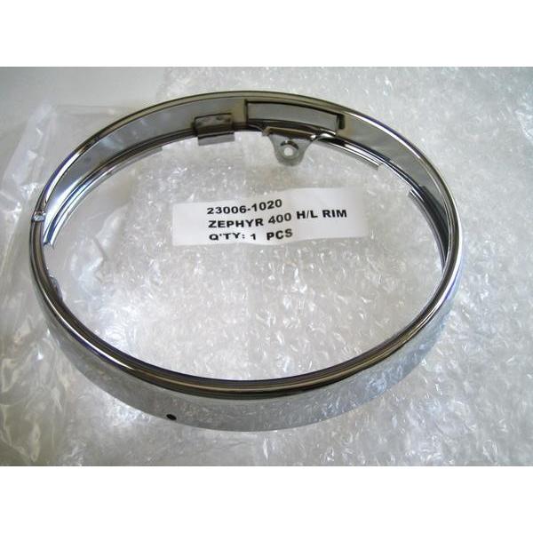 ★KAWASAKI　【純正type】ヘッドライトリム　＊ゼファー400 ＊ゼファー750RS ＊バリ...