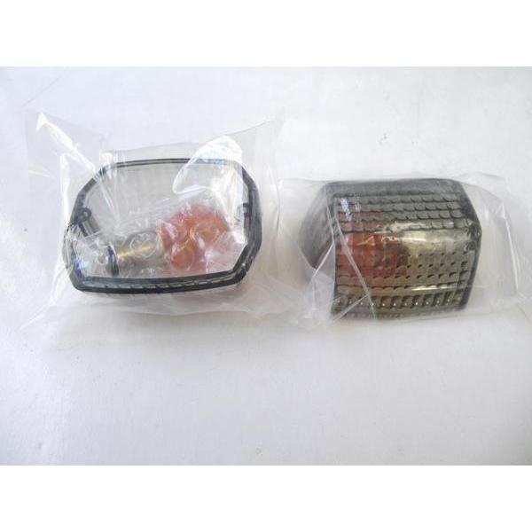 ★純正type ライトスモークレンズ 【フロント】 2個SET！＊ZRX1200R ＊GPZ750R...