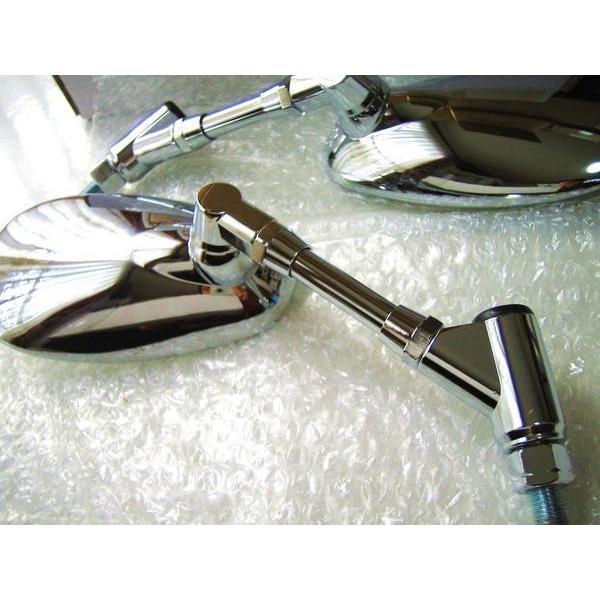 ★【車検対応】NEW 純正タイプ！オーバルミラーSET ＊W650 ＊W800 ＊ZRX1200R ...