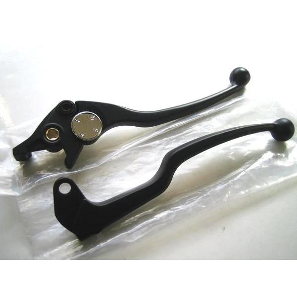 ★送料430円~ 新品 黒レバーSET ＊XJR400R-2 ＊YZF-R1 初期 ＊FZS600S...