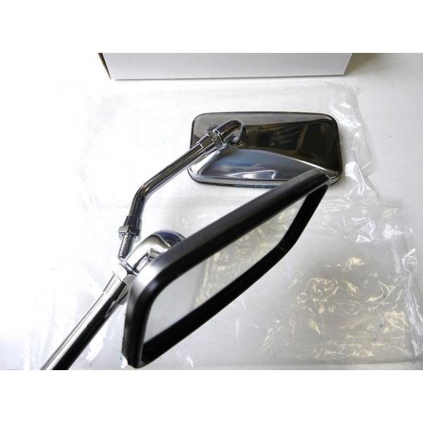 ★旧：純正typeスクエアミラー 10mm 正ネジSET！ ＊CB400SF ＊ホーネット ＊VTR...