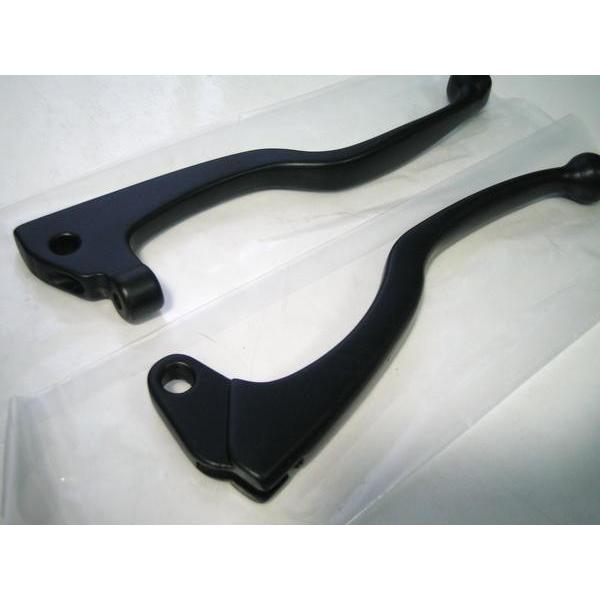 ★送料430円~ 新品 黒 レバーSET ＊TW225E ＊RZ250 ＊TT250R レイド ＊R...