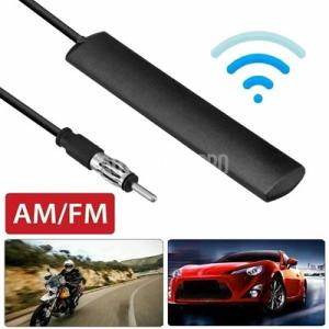 【並行輸入品】汎用カーガラスフロントガラス fmラジオアンテナ 信号ブースター トラック ステレオア...