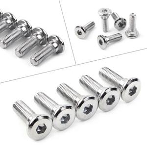 ボルトm8x25mm 5個 六角ソケット ディスク ブレーキロータースクリュー カワサキニンジャ用3...