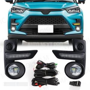 LEDカーフォグライト tryota raize 2020 2021 2022 ドライヤーランプ ワ...