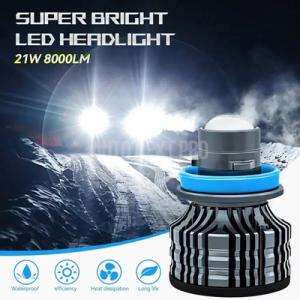 【並行輸入品】車用LEDフォグ電球 ターボヘッドライト レーザーレンズ h7 h11 h8 h9 9...