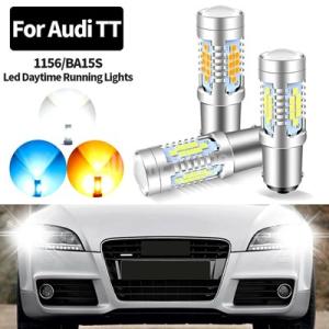 【並行輸入品】Canbus-LEDデイタイムランニングライト DRl電球 p21w ba15s 11...