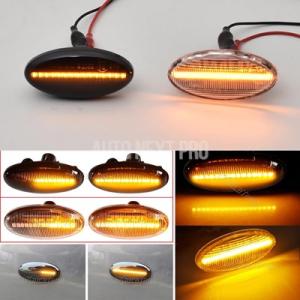 【並行輸入品】ダイナミックサイドマーカーライト シーケンシャルLEDライト マツダ2/デモio 3/...