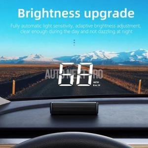 【並行輸入品】hud-デジタルトリップコンピューター スピードプロジェクター gps スピードメータ...