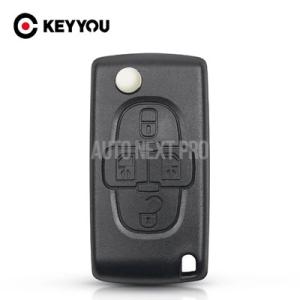 【並行輸入品】Keyyou-フリップフローティングリモートキーフォブケースシェル 溝付きサンカットブ...