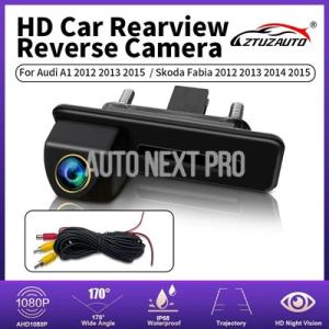 【並行輸入品】車リバースバックアップ魚眼レンズカメラ 車トランクハンドル cvbs ahd 1080...